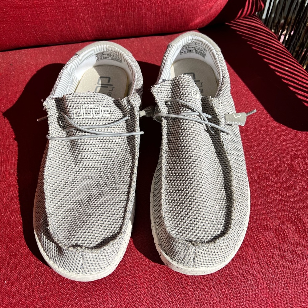 Brand new never worn Hey Dude shoes